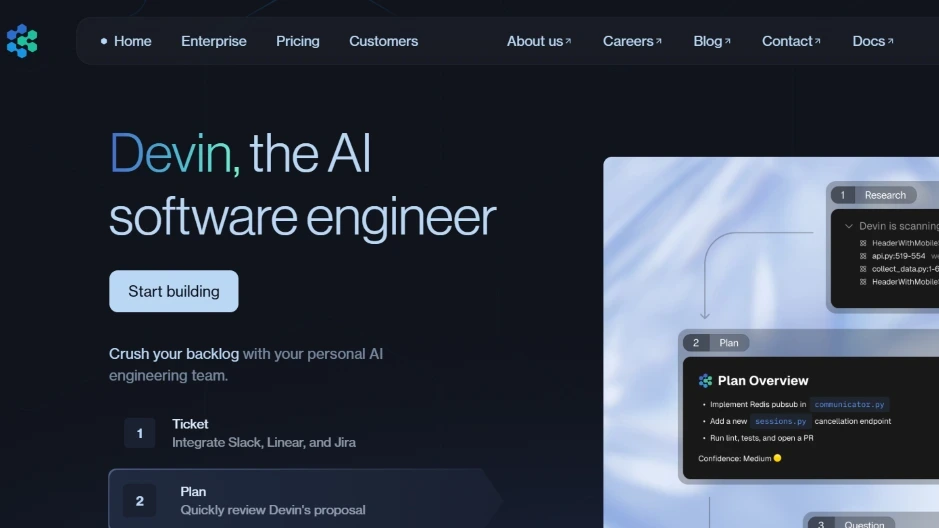 Devin is the fully independent AI software developer