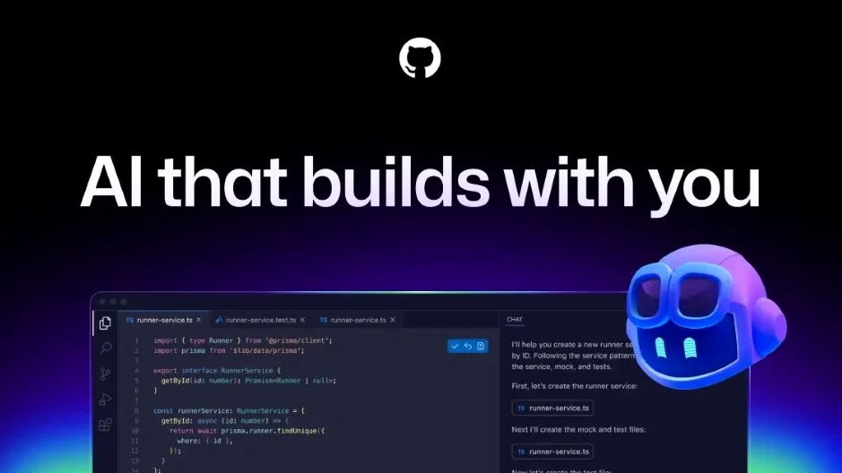 GitHub Copilot AI tool assisting developers with code suggestions