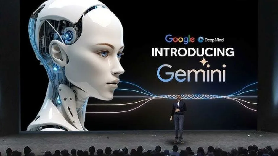 Google Gemini AI panel integrating with Gmail and Google Docs for document summarization and live assistance.
