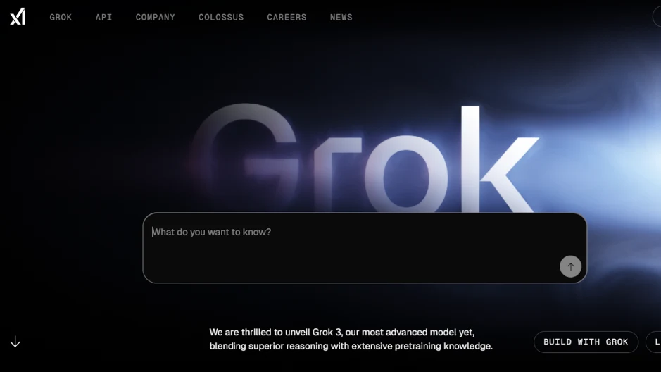 Grok AI chatbot on X (formerly Twitter) showing humorous, unfiltered replies with meme-style personality.