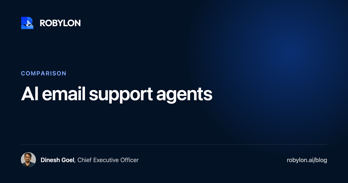 The 11 best AI email support agents in 2026