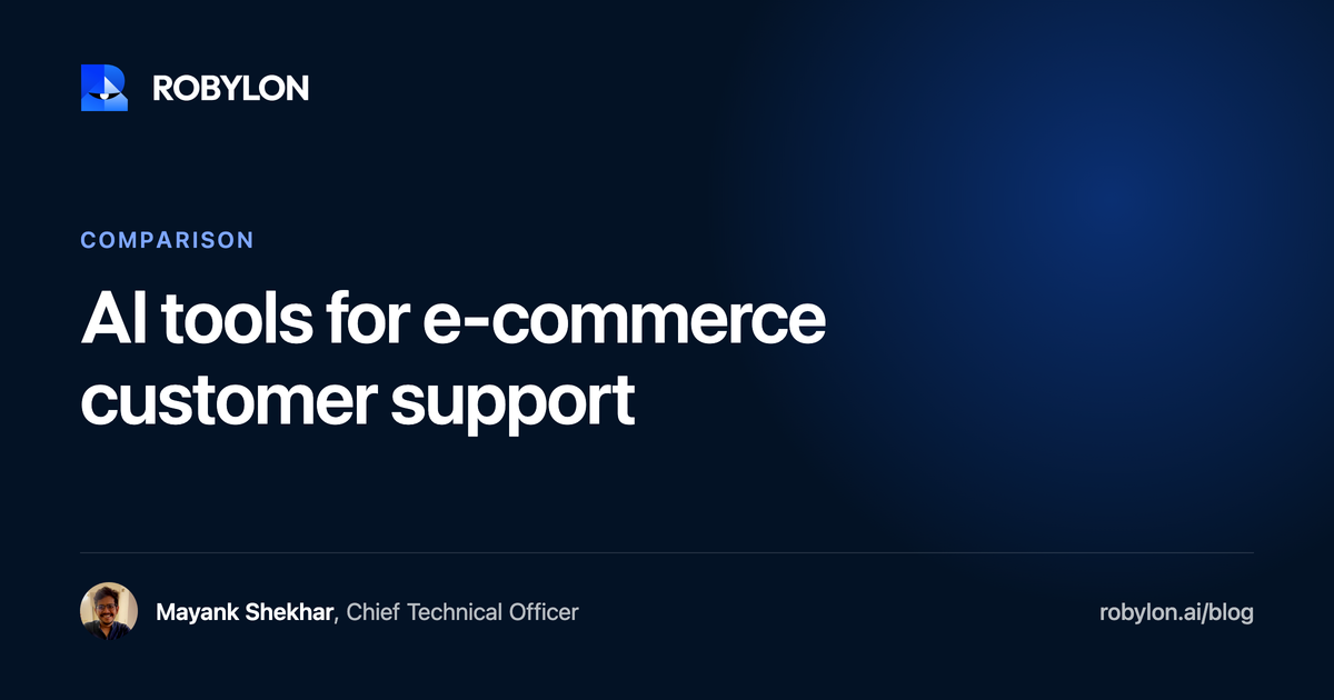 The 12 best AI tools for e-commerce customer support in 2026