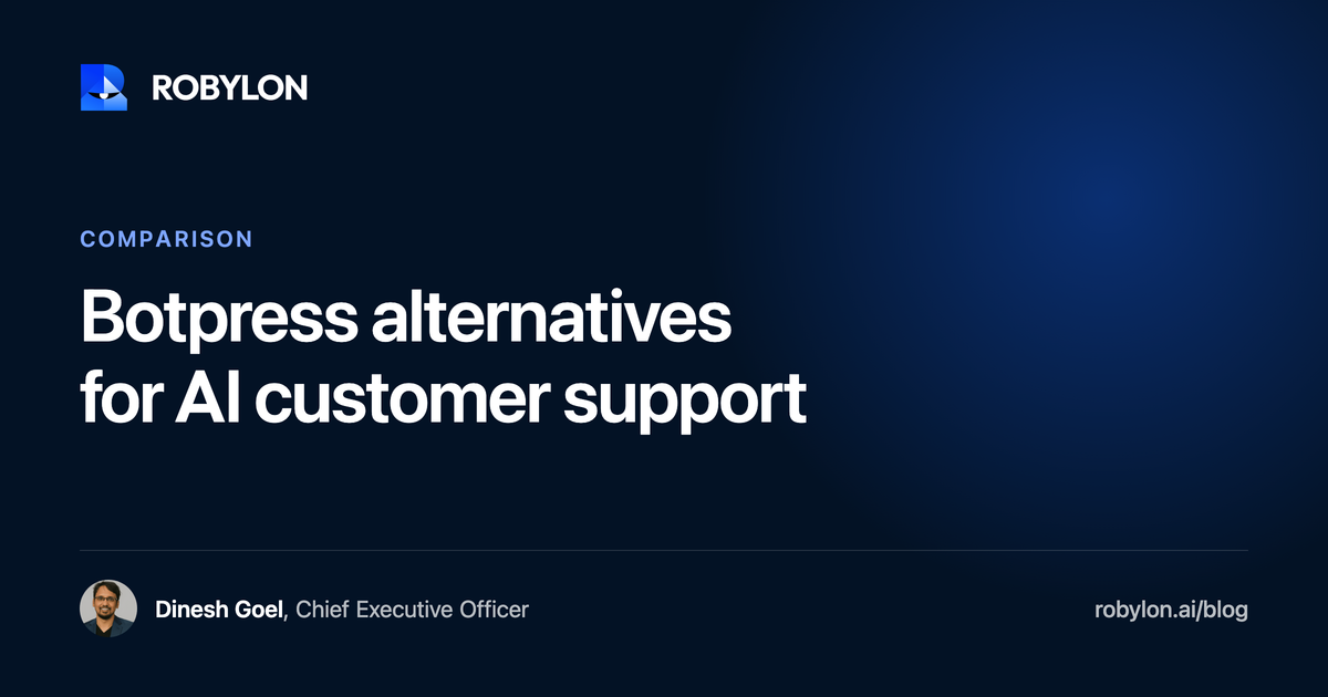 9 best Botpress alternatives for AI customer support in 2026