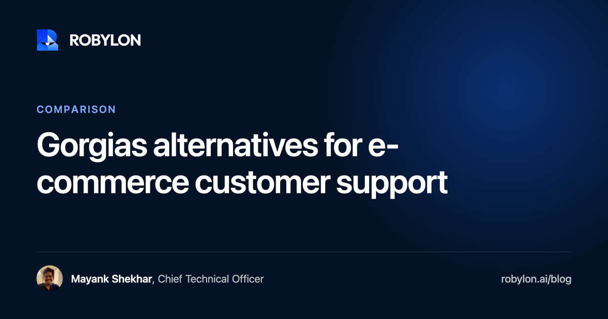 8 best Gorgias alternatives for e-commerce customer support in 2026