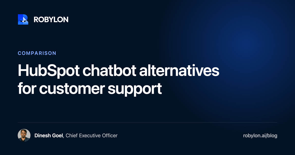 8 best HubSpot chatbot alternatives for customer support in 2026