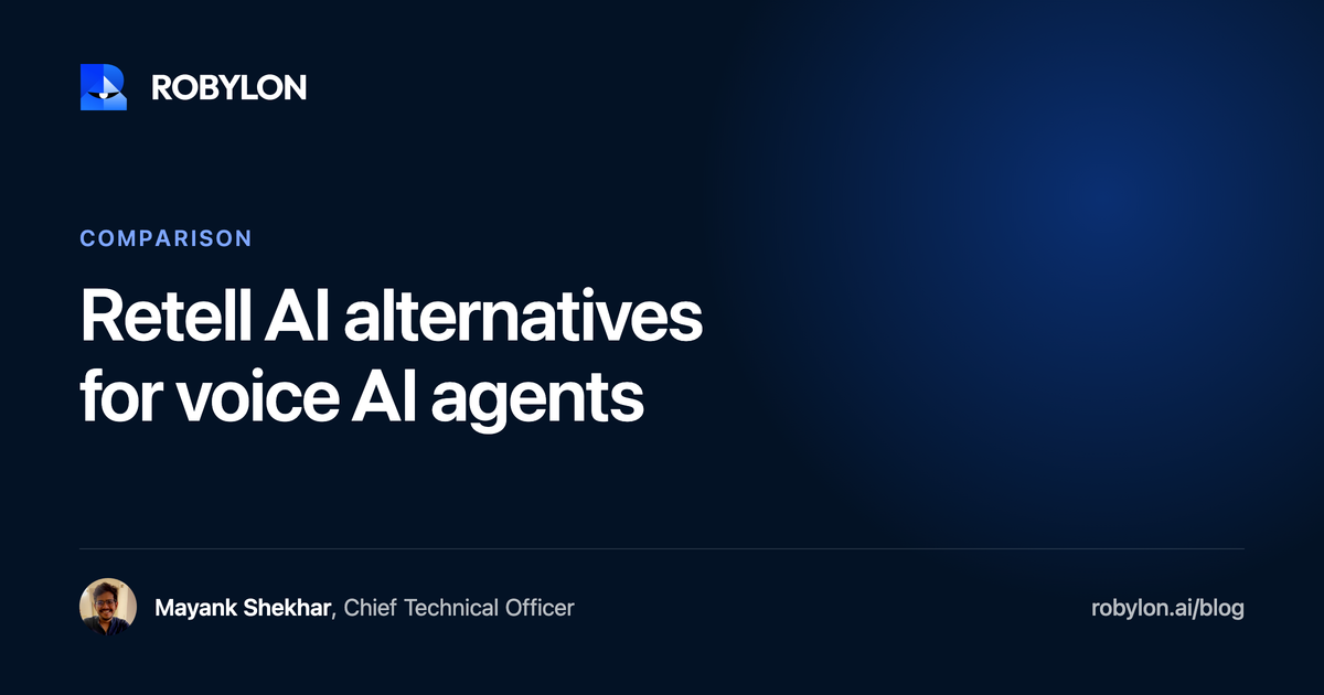 7 best Retell AI alternatives for voice AI agents in 2026