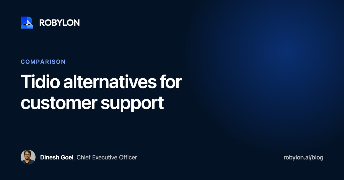 8 best Tidio alternatives for customer support in 2026
