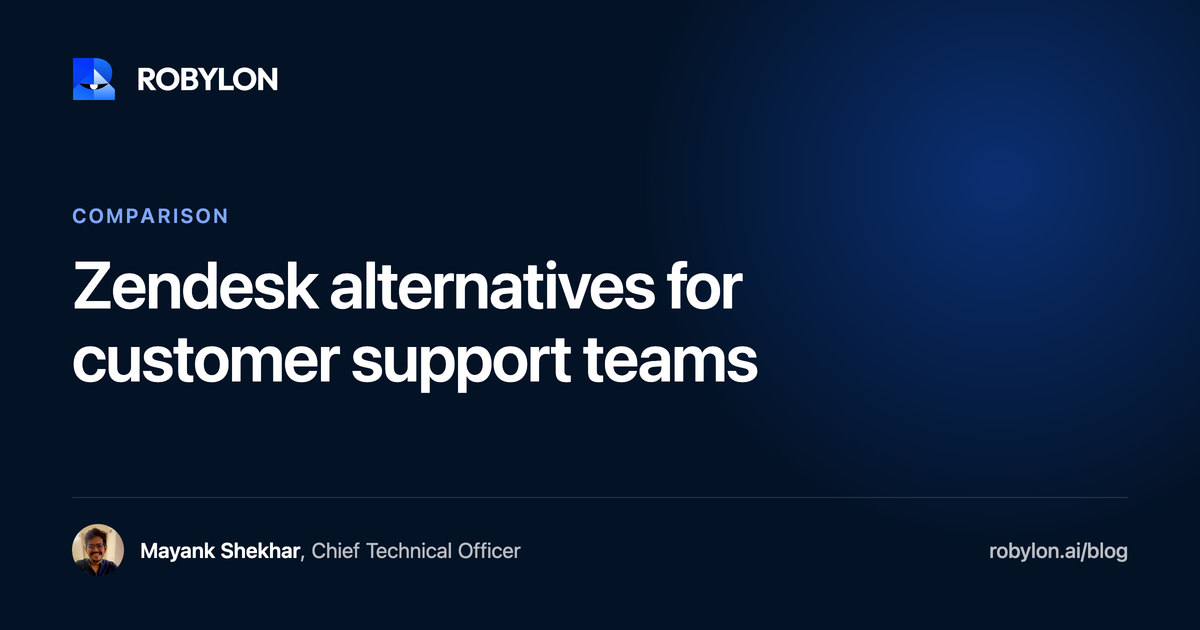 9 best Zendesk alternatives for customer support teams in 2026